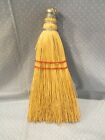 Vintage Whisk Dust Broom, Handmade Grass Broom , Natural Cleaning