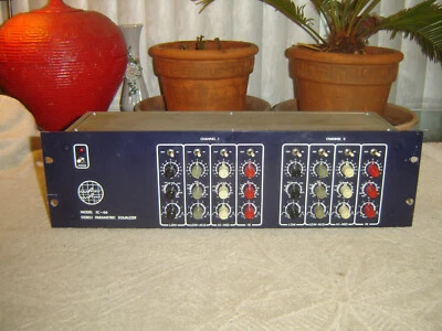 Ashly SC-66 Original Latter Version, Stereo Parametric Equalizer Eq Vintage Rack - Image 1 of 4