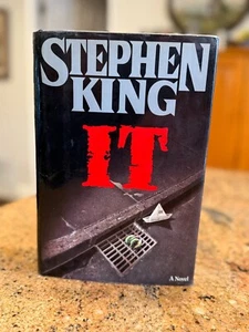 1986 IT Stephen King Hardcover Dust Jacket 1st Edition Viking $22.95 Book - Picture 1 of 11