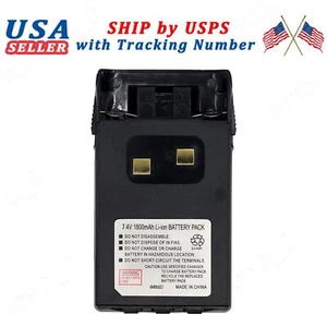 For Wouxun KG-UV6D KG-UVD1P KG-UV2D Li-ion Battery Pack MB02/1A17KG-3 1800mAh - Picture 1 of 7