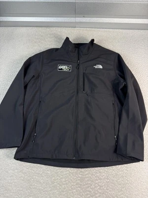 The North Face Jacket Mens XL Black WindWall Softshell Fleece Lined GBR Tech - Image 1 of 4