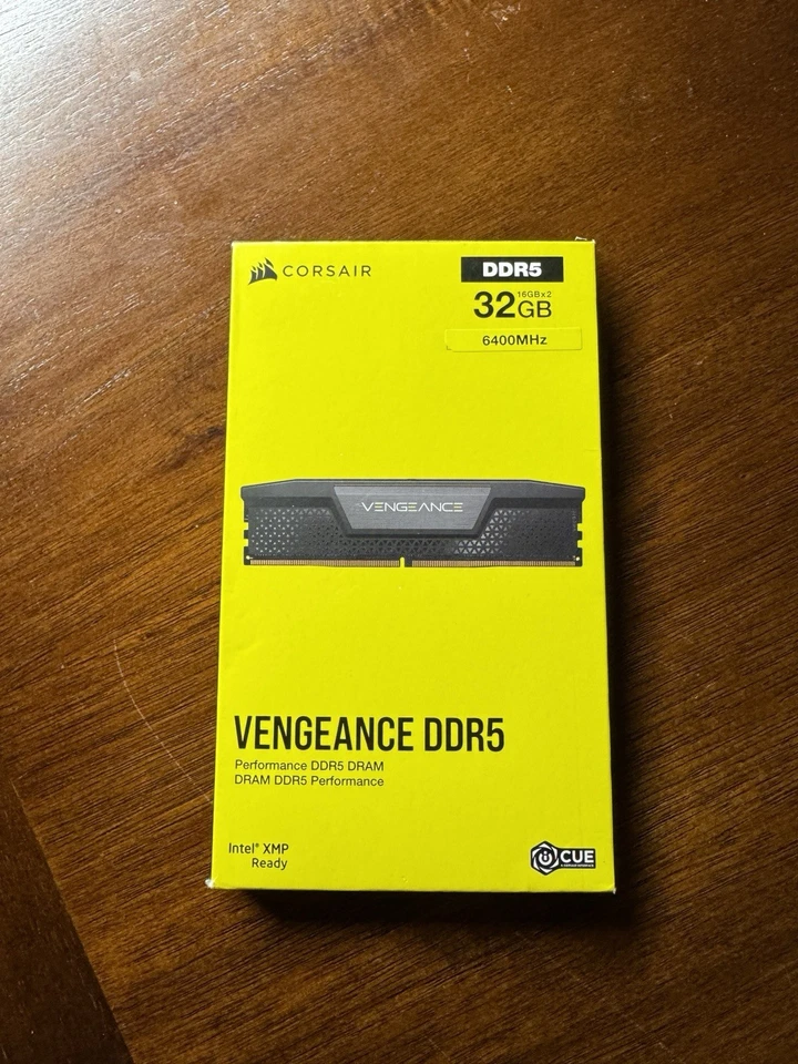 CORSAIR - VENGEANCE 32GB (2x16GB) DDR5 6400MHz C36 AMD EXPO & Intel XMP  - Image 1 of 1