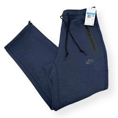 Pantalones deportivos Nike Sportswear Tech polar pierna recta azul FB8012-473 para hombre talla M Foto 1 de 4