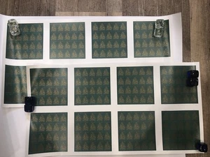 #4800 EID Weihnachtsbaum ungezähnte Pressblätter (320) FOREVER STAMPS NH POSTFRISCH - Bild 1 von 3