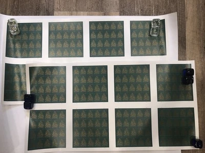 #4800 EID Christmas Tree Imperforate Press Sheets (320) FOREVER STAMPS NH MINT - Image 1 of 3