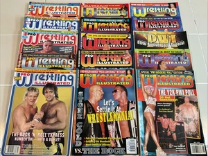 Lot of 15 Pro Wrestling Illustrated Magazines  Publication Vintage - Foto 1 di 9