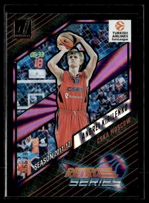 L57,410 - 2023-24 Donruss EuroLeague Retro Series Purple #8 Andrei Kirilenko/99 - Image 1 of 2