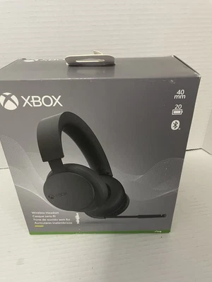 For parts - Works Great Microsoft Xbox Wireless Headset - Broken See Pics - Image 1 of 4