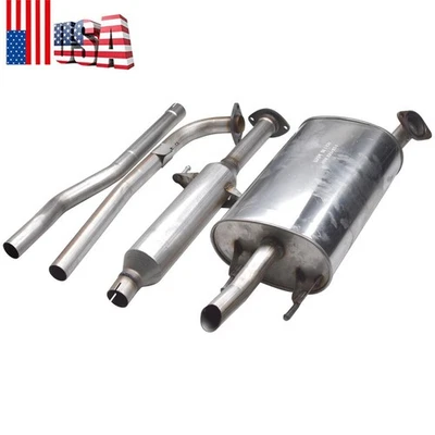 Silenciador de escape de tubo resonador para Toyota Camry 2002-2006 sedán 4 puertas 2,4 L ULEV Foto 1 de 4