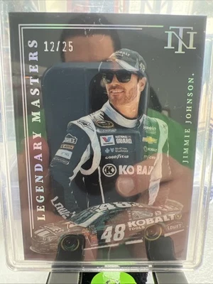 National Treasures Jimmie Johnson 2023 #LM1 Legendary Masters/25 Foto 1 de 3