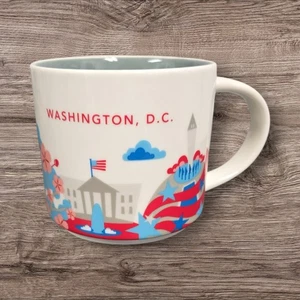 Starbucks You Are Here Collection Washington D.C 2013 14oz. Coffee Mug Cup - Picture 1 of 5