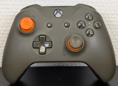 Microsoft Xbox One Controller Grün-Orange gebraucht Akzeptabel - Bild 1 von 3