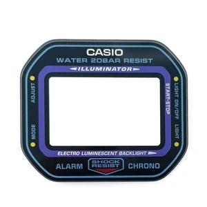 Genuine Casio Watch Glass Crystal Black Purple 10599045 fits DW-5600THS-1 - Picture 1 of 4