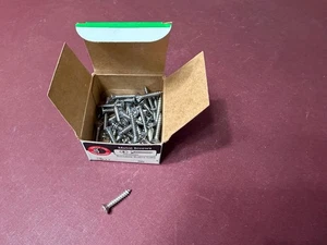 51- Hillman 823492 Edelstahl Kreuzschlitz Flachkopf Blechschraube #10 x 1" - Bild 1 von 7