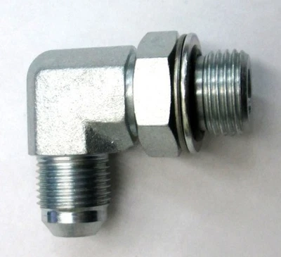 GENERIC AF 9059-06-04 - #6 Male JIC (9/16''-18) X #4 Male BSPP (.520''-19) 90