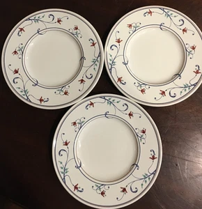 Mikasa "Annette" Bread Plates ~ Set of 3 - Picture 1 of 3