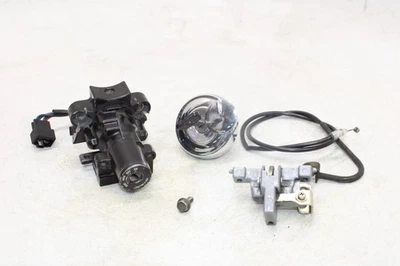 Yamaha Road Star XV1600A 2002 OEM juego de bloqueo de encendido con tapa de gasolina bloqueo de asiento con llave Foto 1 de 4