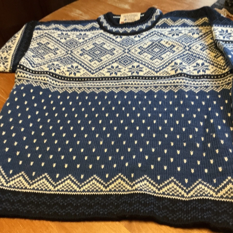 Dale Of Norway Mens Small Pullover Sweater - Image 1 of 4