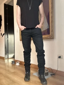 A.P.C. Petite New Standard 31 Black Non Selvedge 98% Cotton Stretch 2% - Picture 1 of 9