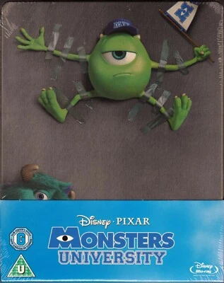 Monsters University Blu-ray SteelBook Rare! Region Free SEALED SHIPS IN BOX! - Image 1 of 4