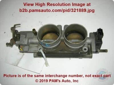 Cuerpo del acelerador de inyección de combustible usado se adapta a: Cadillac Catera 1997 conjunto de carrocería del acelerador Foto 1 de 4