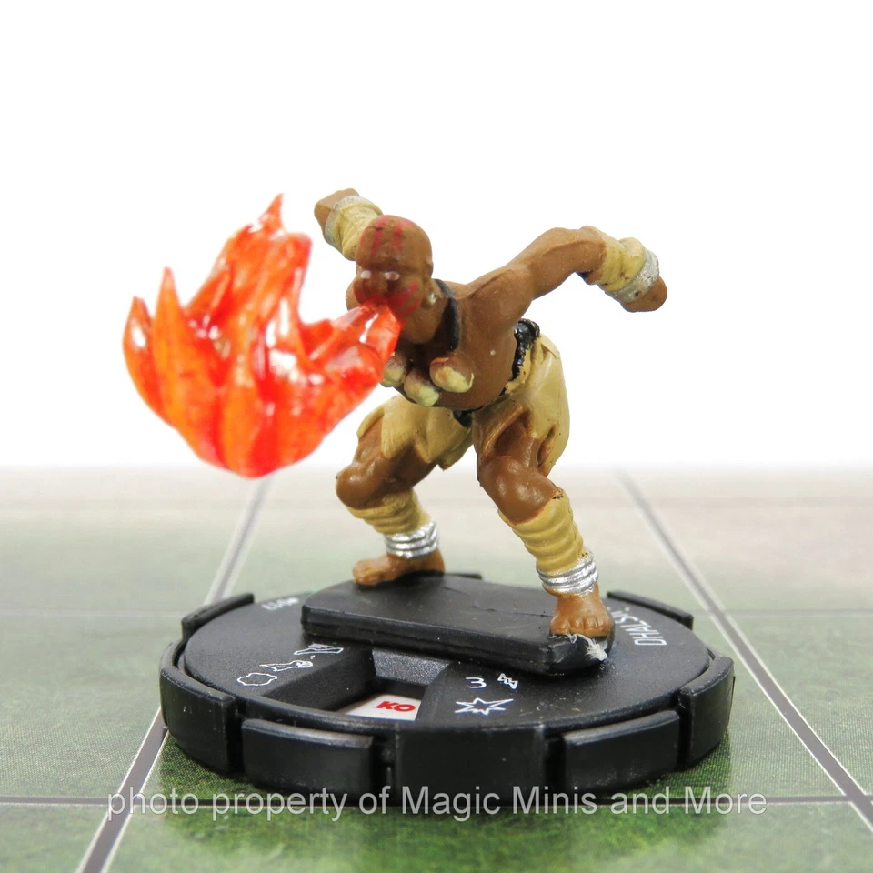 Street Fighter ~ DHALSIM #017 HeroClix uncommon miniature #17 - Image 1 of 1