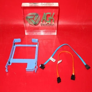 Caddy plateau de disque dur Dell Precision OptiPlex 3,5 pouces avec 2 câbles SATA 8 CG50 V702D - Photo 1/4