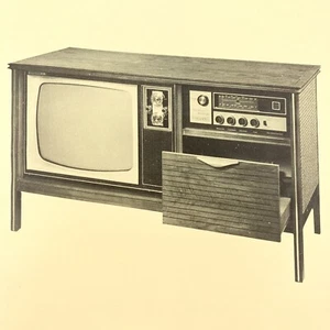 1968 Catalina TV 122-755A 758A 771A Wire Schematic Service Manual Vtg Original - Picture 1 of 2
