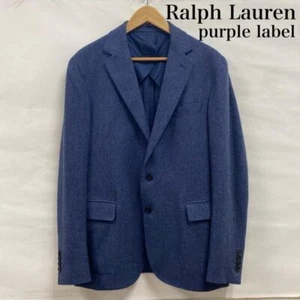 RALPHLAUREN Purple Label Jacket 2023ss 2B Wool Linen Silk Made in Italy Size 38 - Picture 1 of 10