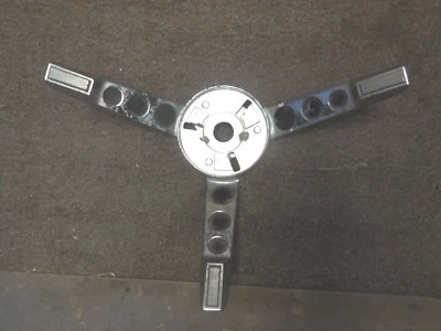 USED ORIGINAL 1967 FORD MUSTANG STEERING WHEEL HORN CENTER - Image 1 of 4