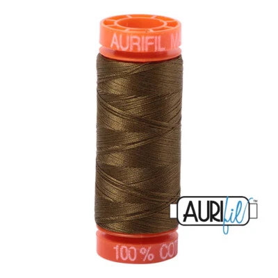 Aurifil Thread Mako 50wt 100% Cotton Small Spools 220 yds Each - Image 1 of 4