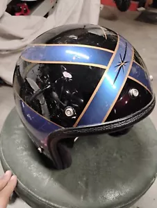 Challenger S Arai Open face helmet size XL Custom Painted Norton Vintage 1971 - Picture 1 of 16