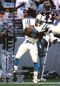 1999 Fleer Tradition #51 Marshall Faulk Indianapolis Colts HOF
