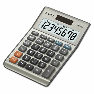 Casio 8-Digit Desktop Calculator Gray (MS-80B) - Picture 1 of 1