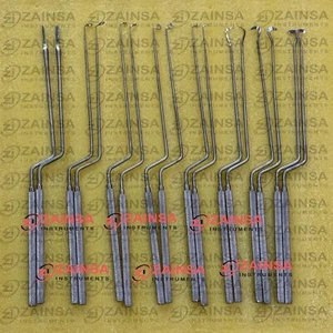 Hardy Pituitary Neuro Curettes Set Of 16 Transsphenoidal Surgical Instruments - Picture 1 of 5