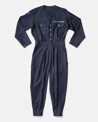 Nuevo sin etiquetas Mameluco Mayle Franka Ejército AGOTADO $795 lana 0 mono militar abotonado Foto 1 de 4