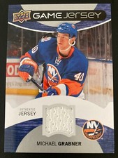2012-13 Upper Deck Game Jersey GJ-GB Michael Grabner AUSTRIA