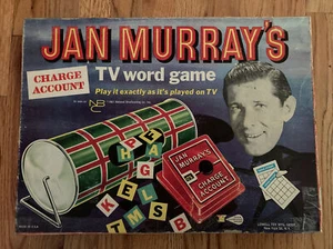 Jan Murray's Charge Account TV Word Game 1961 Very Good Condition - Picture 1 of 2