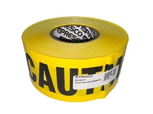 Presco, CAUTION NO PARKING, 3" x 1000 ft, 2.5 mil - B3103Y7 - Picture 1 of 7