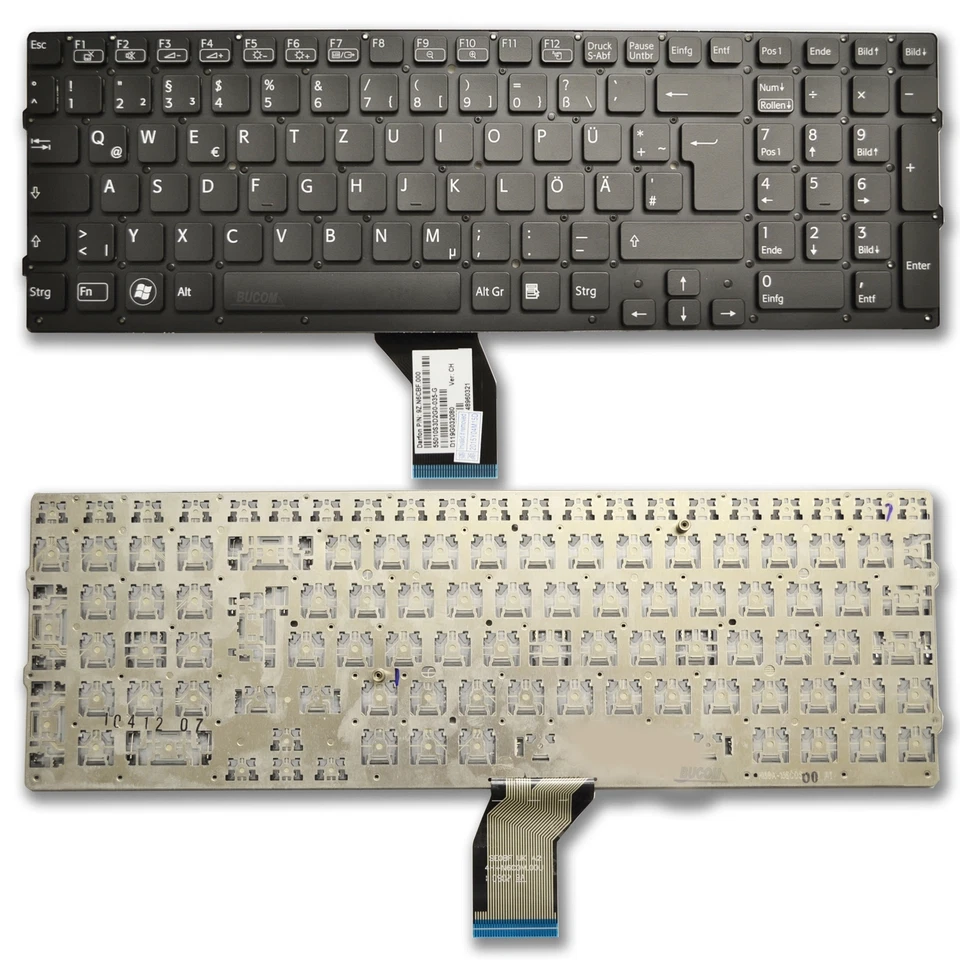 Original VPC-CB Keyboard Sony Vaio VPC-CB17 VPC-CB2S1E/W VPCCB4Z1E Black - Image 1 of 1