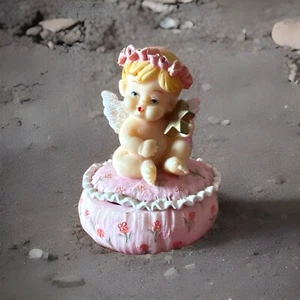 Baby Angel trinket box baby - Picture 1 of 9