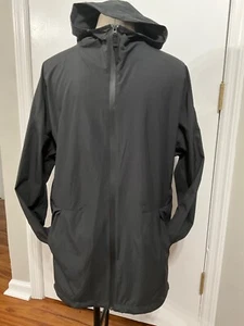 ADIDAS Black Hooded Climastorm Wind Jacket , size Small. NWT - Picture 1 of 5
