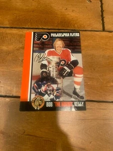 "Bob ""El sabueso"" Kelly autografiado de los Philadelphia Flyers 5X7" - Imagen 1 de 3