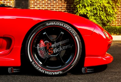 for Tire Lettering MAZDA SPEED PERMANENTStickers 1.25" fits 16"-22"FAST SHIPPING - Image 1 of 3