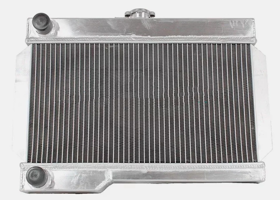 Radiador de aluminio para 1962-74 mg Rover MGB / GT / BASE NUEVO EN CAJA 3 FILAS Foto 1 de 1