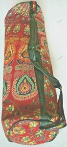 Mat Carrier Bag Mandala Large Yoga Bag Shoulder Strap Located In USA - Picture 1 of 9