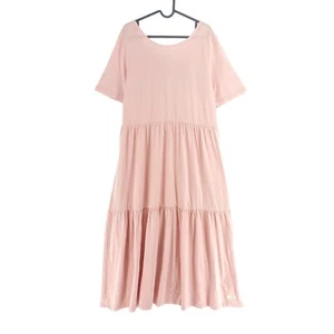 ODD MOLLY kurzärmliges Damenkleid hellrosa Kamelien Größe 3/L - Bild 1 von 9