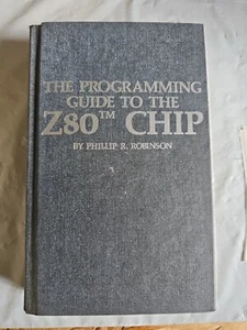 Primera edición 1984 primera impresión tapa dura guía de programación para el chip Z80 CJ - Imagen 1 de 7