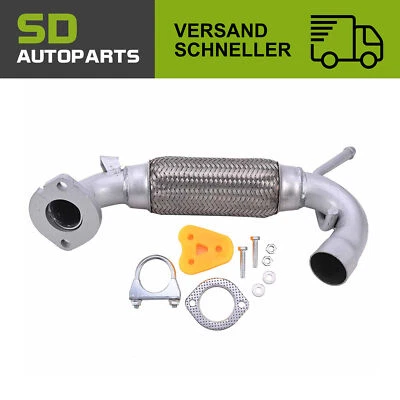 Abgasrohr Für Smart Fortwo Coupe 1.0 61PS 71PS Ab. 2007 Reparaturrohr Auspuff - Bild 1 von 4