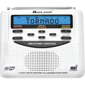 Radio di allarme meteo Midland WR120 NOAA - Foto 1 di 5